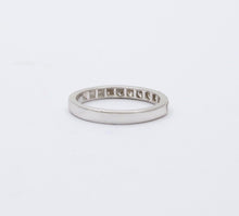 Load image into Gallery viewer, Vintage 14K Gold Half Eternity Ring, Wedding Band.
