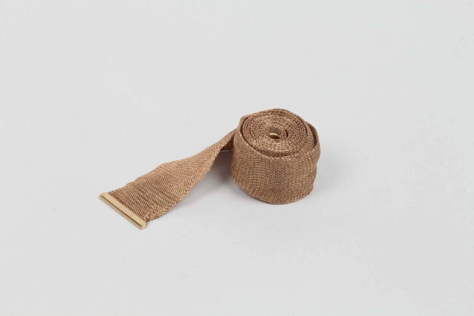 Gucci 18K Rose Gold Mesh Scarf Necklace