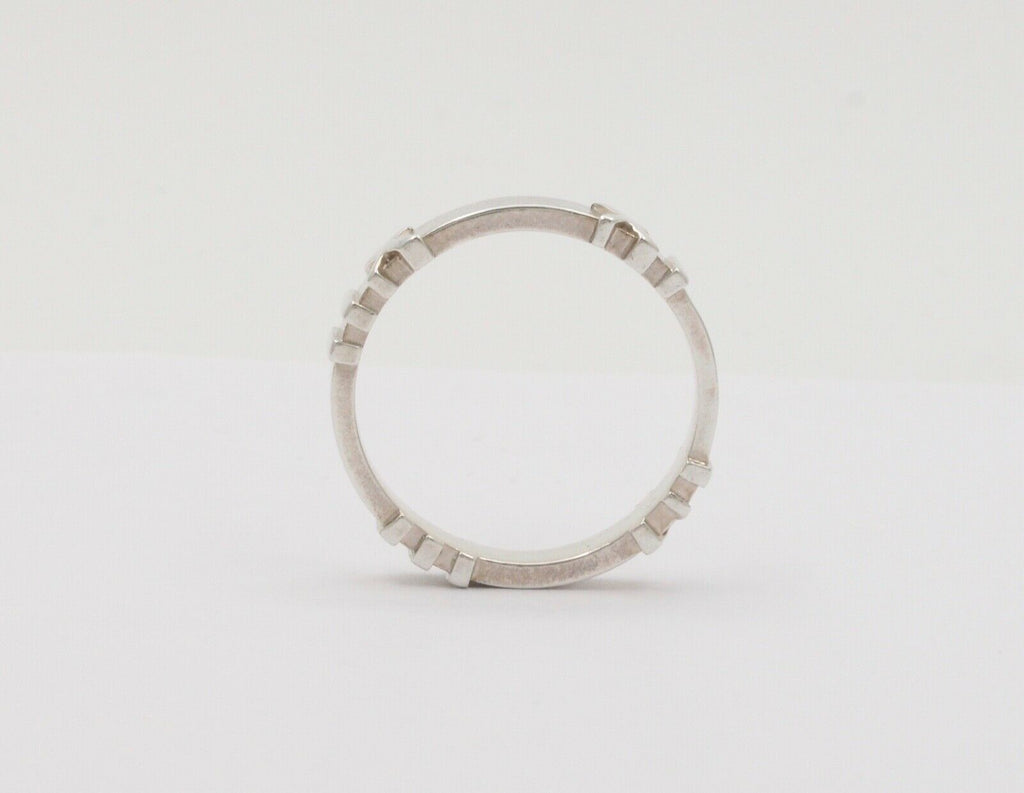 Tiffany and Co. Atlas Ring Band 925 Sterling Silver