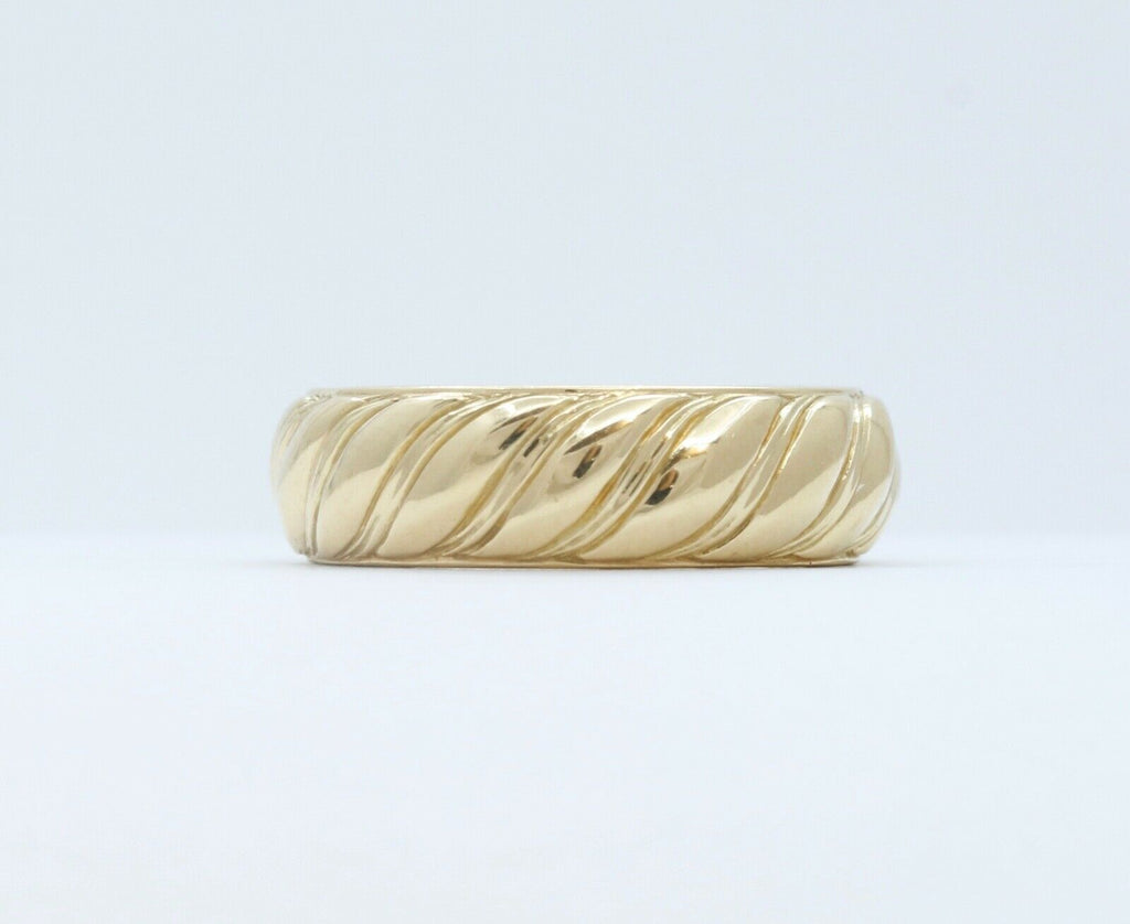 Very Fine 18K Buccelatti Cable Ring