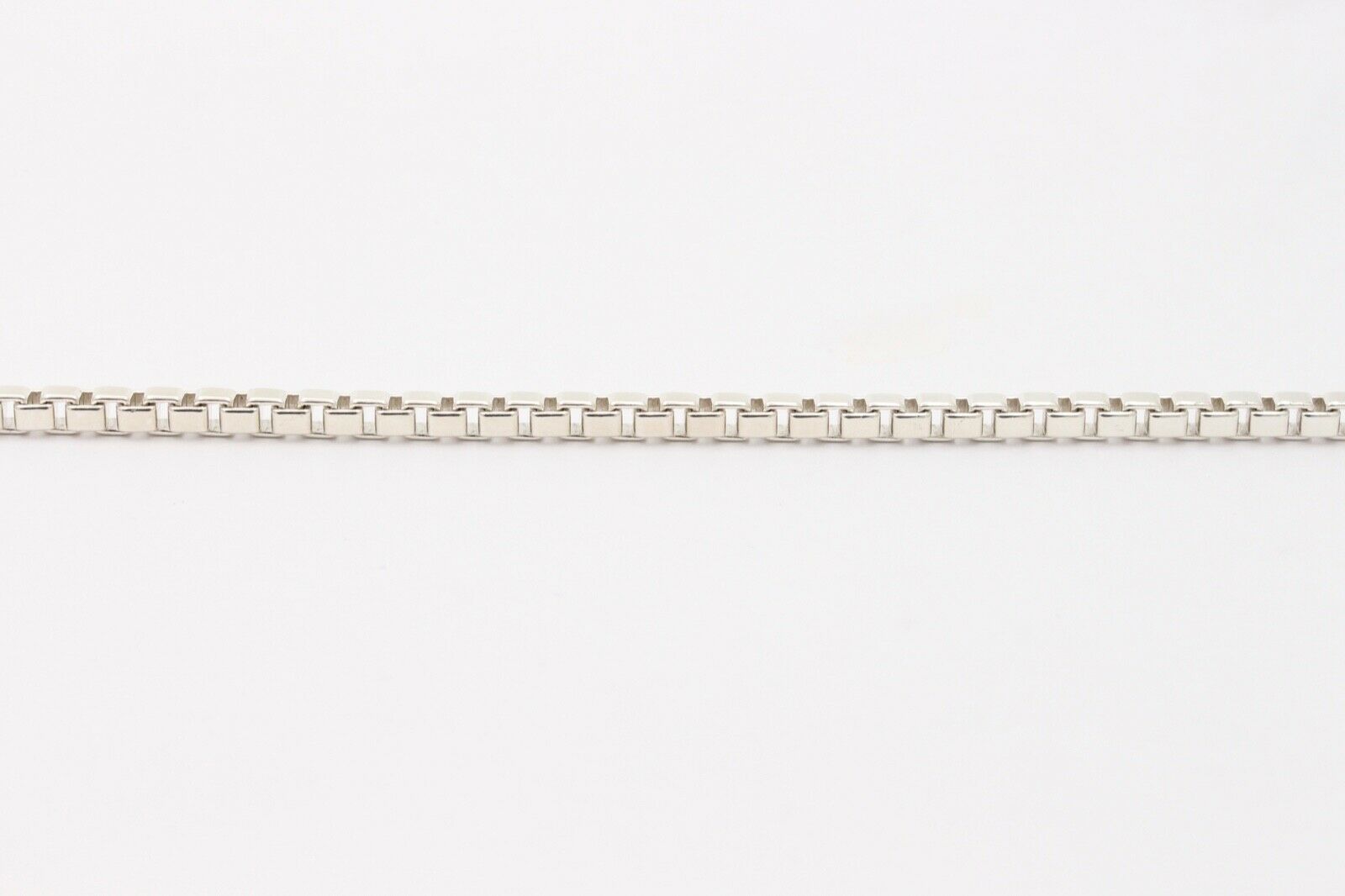 Tiffany And Co Venetian Link Bracelet in 925 Sterling Silver