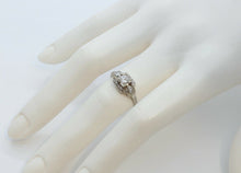 Load image into Gallery viewer, Art Deco 18K White Gold Diamonds Ring
