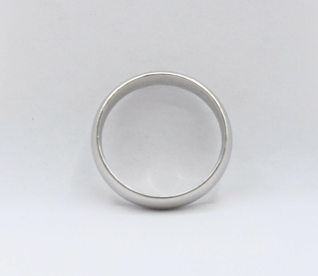 Benchmark Platinum Men's 6MM High Dome Wedding Band