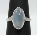 Vintage Solitaire Moon Stone Ring