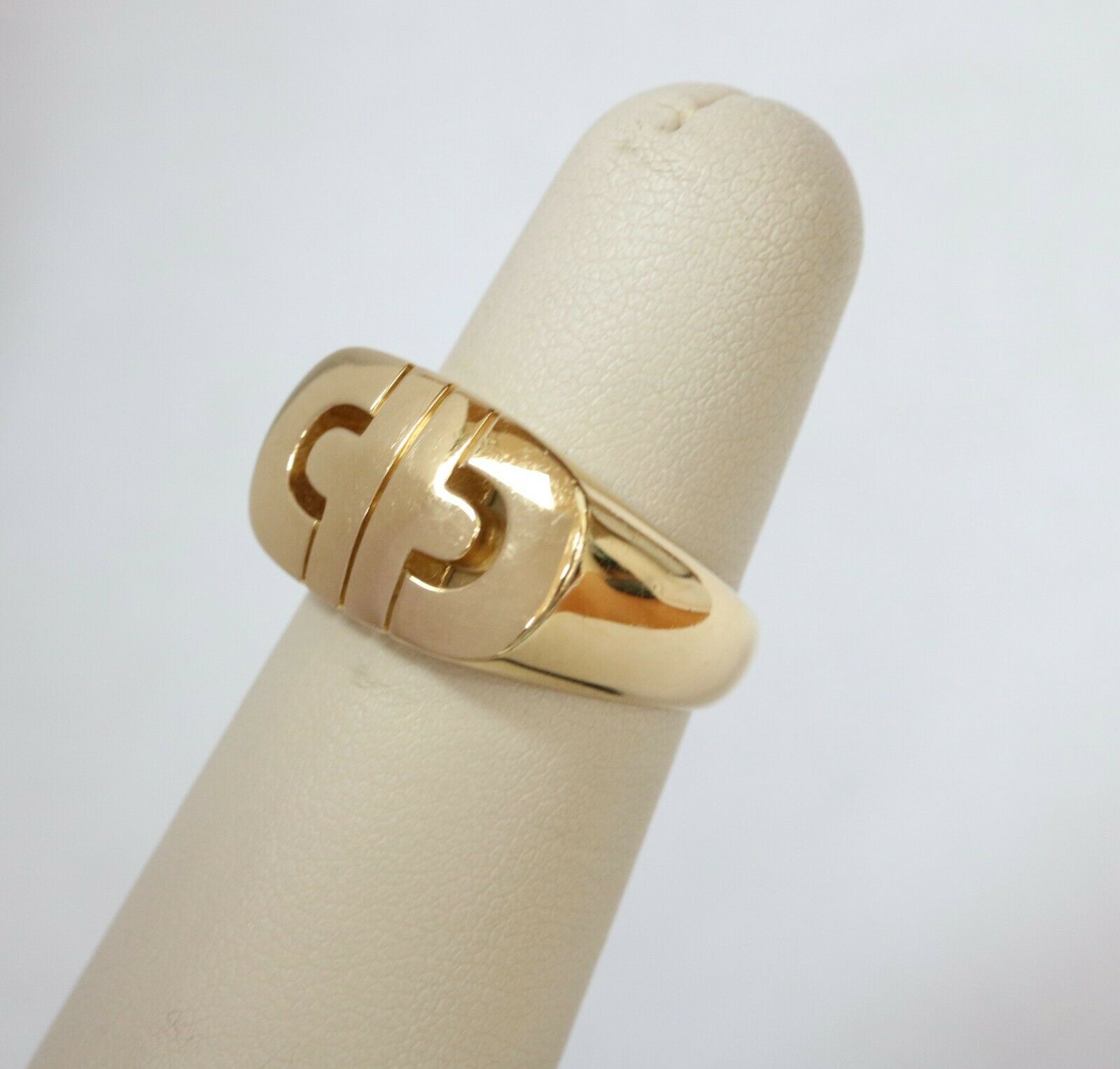 Vintage Bulgari Parentesi 18K Yellow Gold Ring