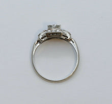 Load image into Gallery viewer, Art Deco 18K White Gold Diamonds Ring
