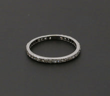 Load image into Gallery viewer, Art Deco Diamond Eternity 14K White Gold Ring
