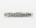 Vintage Platinum Diamond Wedding Band  Ring