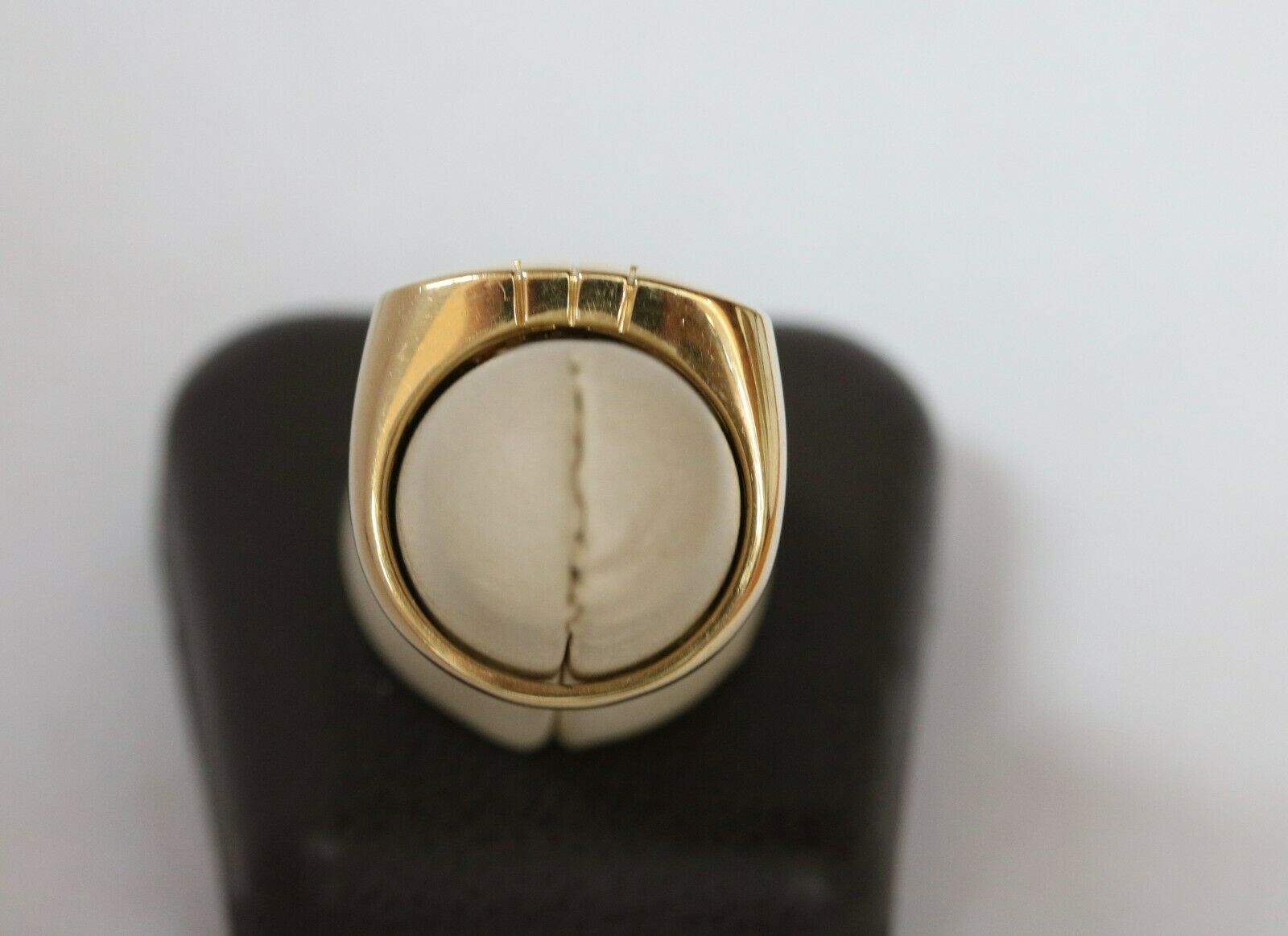 Vintage Bulgari Parentesi 18K Yellow Gold Ring