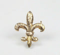 Victorian 12K Fleur De Lis Brooch