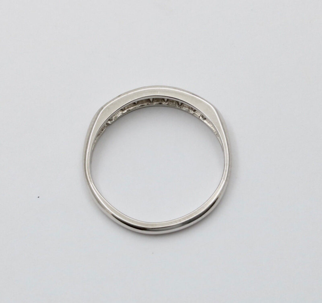 Vintage Diamonds Platinum Wedding Band