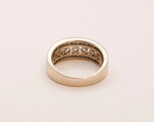 Load image into Gallery viewer, Vintage Ladies Diamonds 14K Yellow Gold Wedding Band
