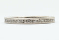 Ladies 18K White Gold Diamonds Stacking Eternity Band