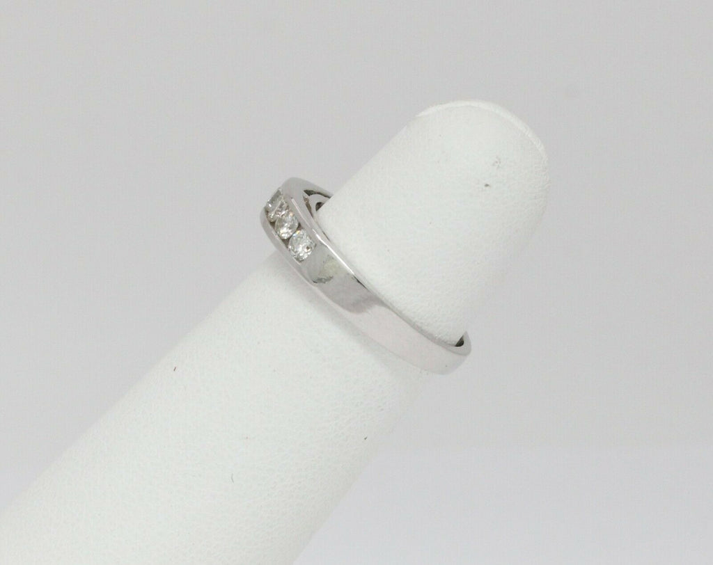 Vintage Platinum Diamond Wedding Band Ring