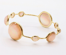 Load image into Gallery viewer, Ippolita Rock Candy Collection 18K YG Bracelet Quartz Mother of Pearl
