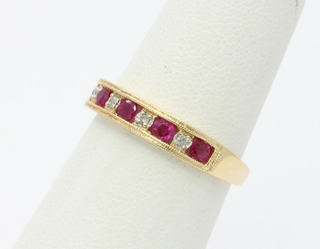 Vintage Ladies Rubies and Diamonds Ring