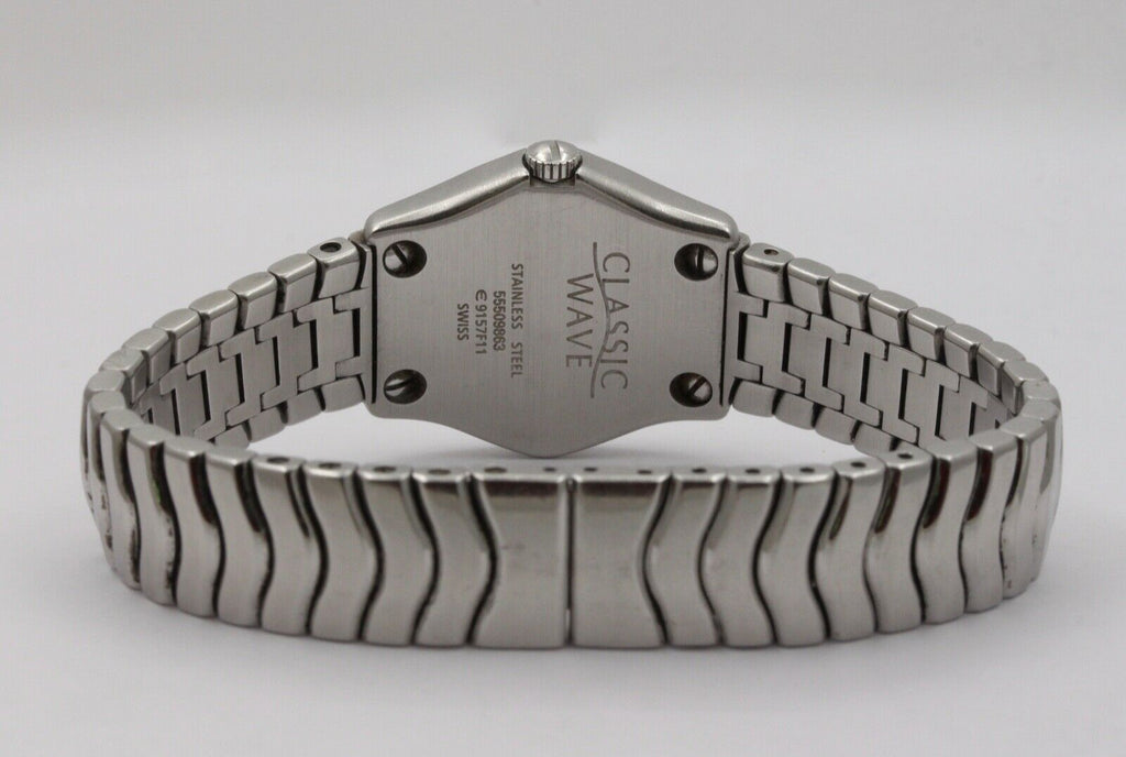 A Classic Ebel Woman's 27 mm face Stainless Steel Classic Wave Watch