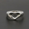 Tiffany and Co. Open Heart 925 Sterling Silver Ring