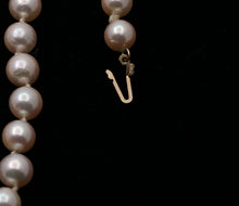 Load image into Gallery viewer, Art Deco Akoya Pearls 14K Yellow Gold Hallmarked Necklace
