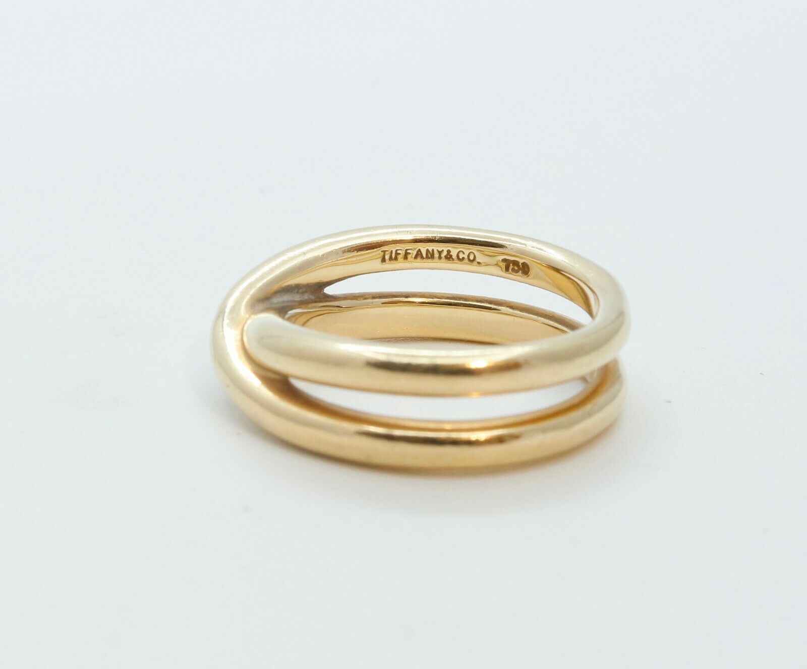 Tiffany's & Co Paloma Picasso Le Cercle 18K Gold Ring Band
