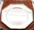 Tiffany and Co. Bamboo Octagonal Serving Dish 925 Sterling Silver