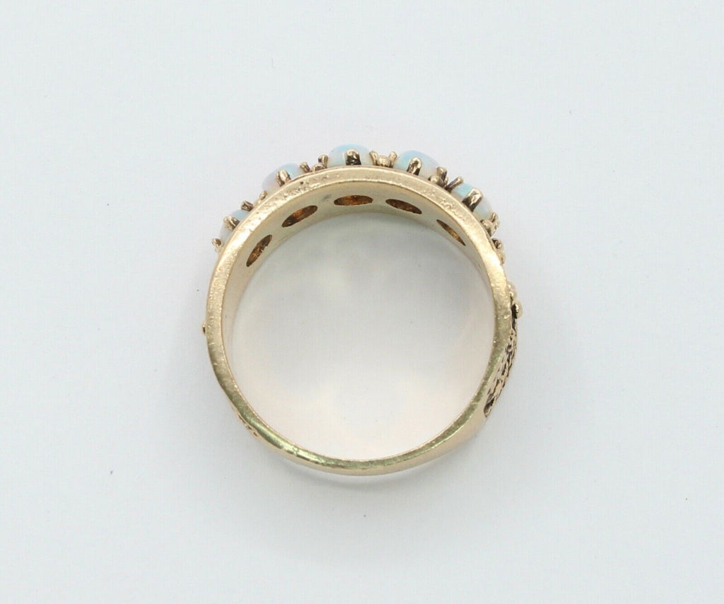 Victorian Ladies Opal 14K Yellow Gold Ring