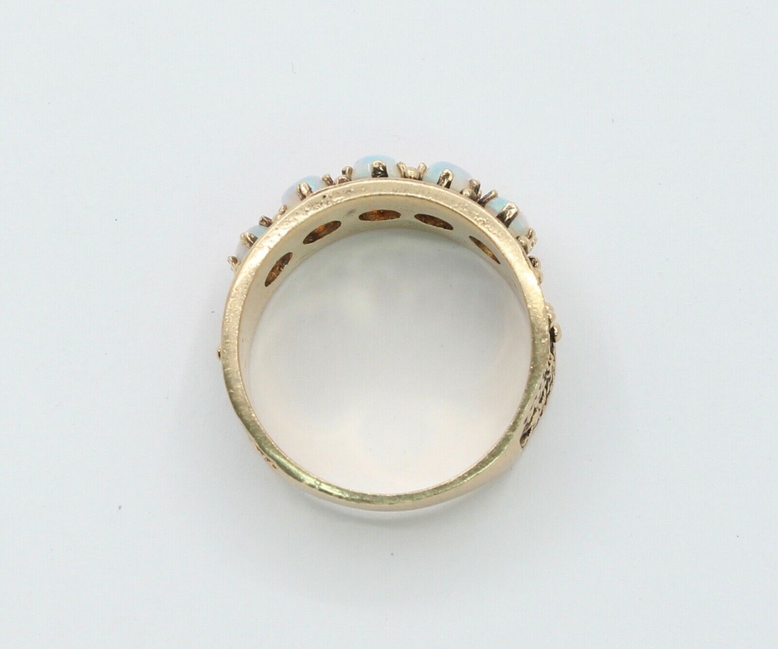 Victorian Ladies Opal 14K Yellow Gold Ring