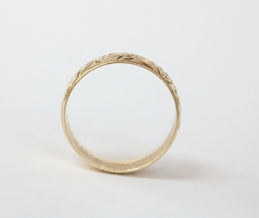 Vintage Kuuipo My Sweetheart 14K Yellow Gold Band Ring