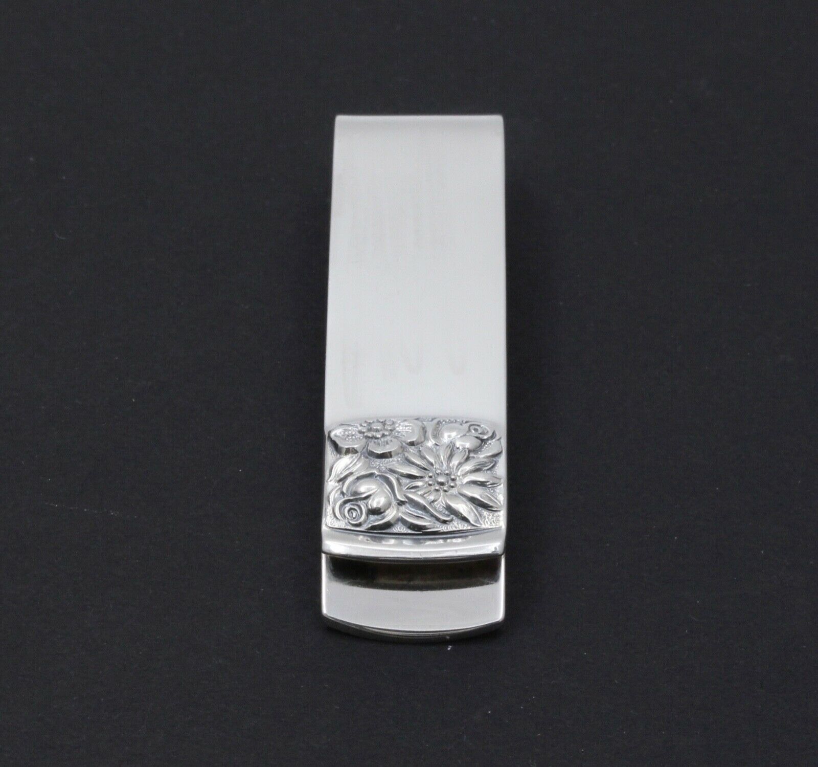 Vintage Heavy Towle “Contessina” 925 Sterling Silver Money Clip