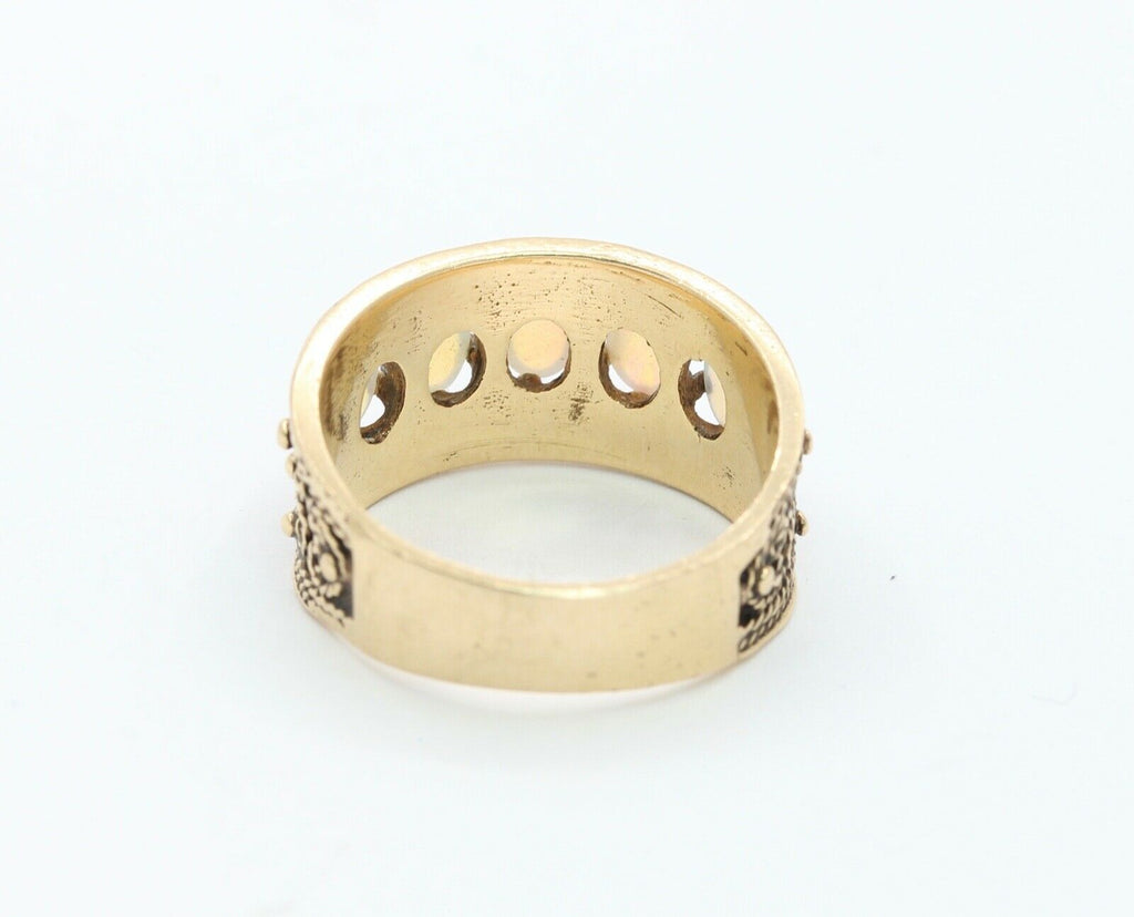 Victorian Ladies Opal 14K Yellow Gold Ring