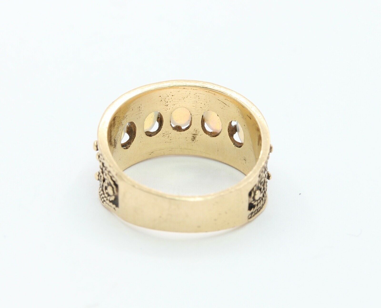 Victorian Ladies Opal 14K Yellow Gold Ring