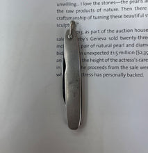 Load image into Gallery viewer, Vintage Sterling Silver Pocket Knife Pendant
