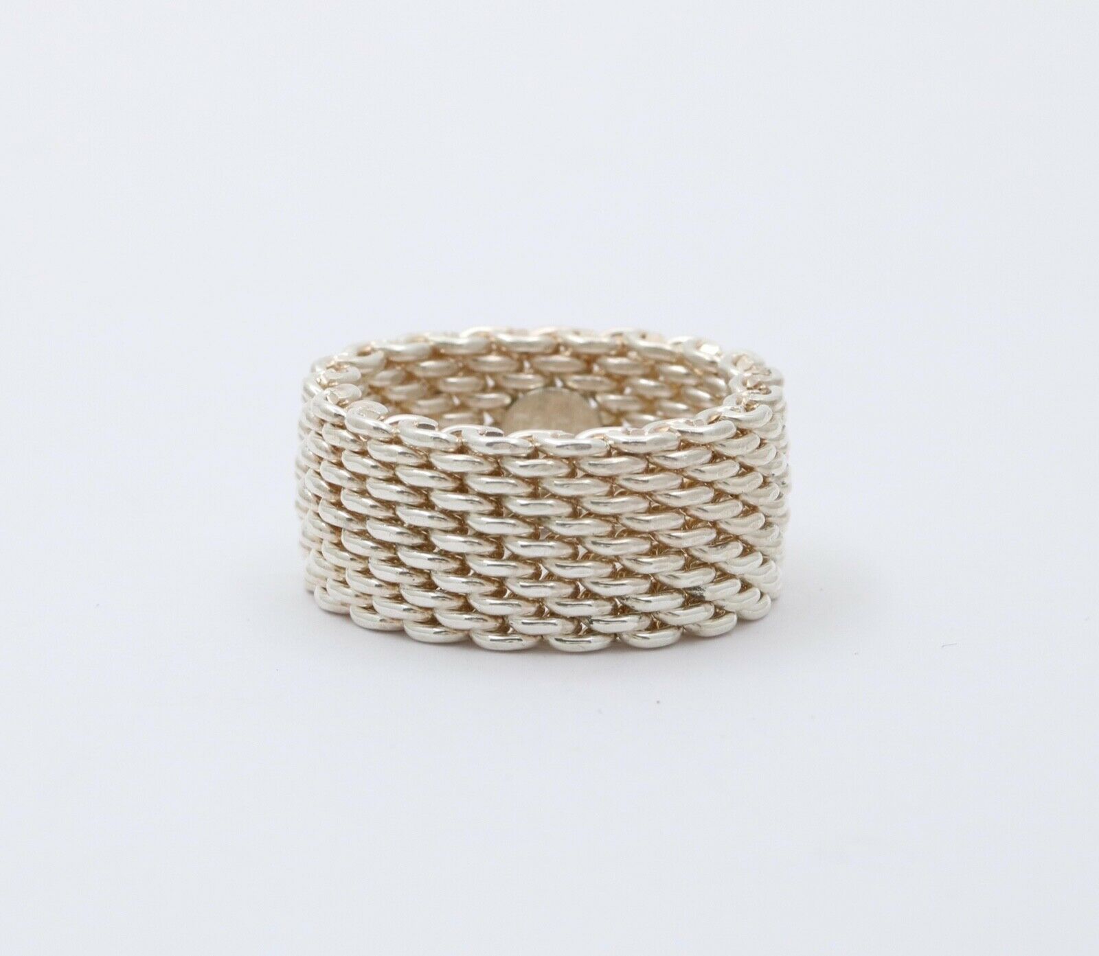 Tiffany and Co. Somerset Mesh Ring