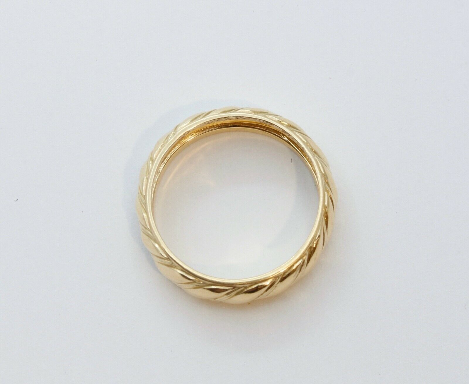 Very Fine 18K Buccelatti Cable Ring