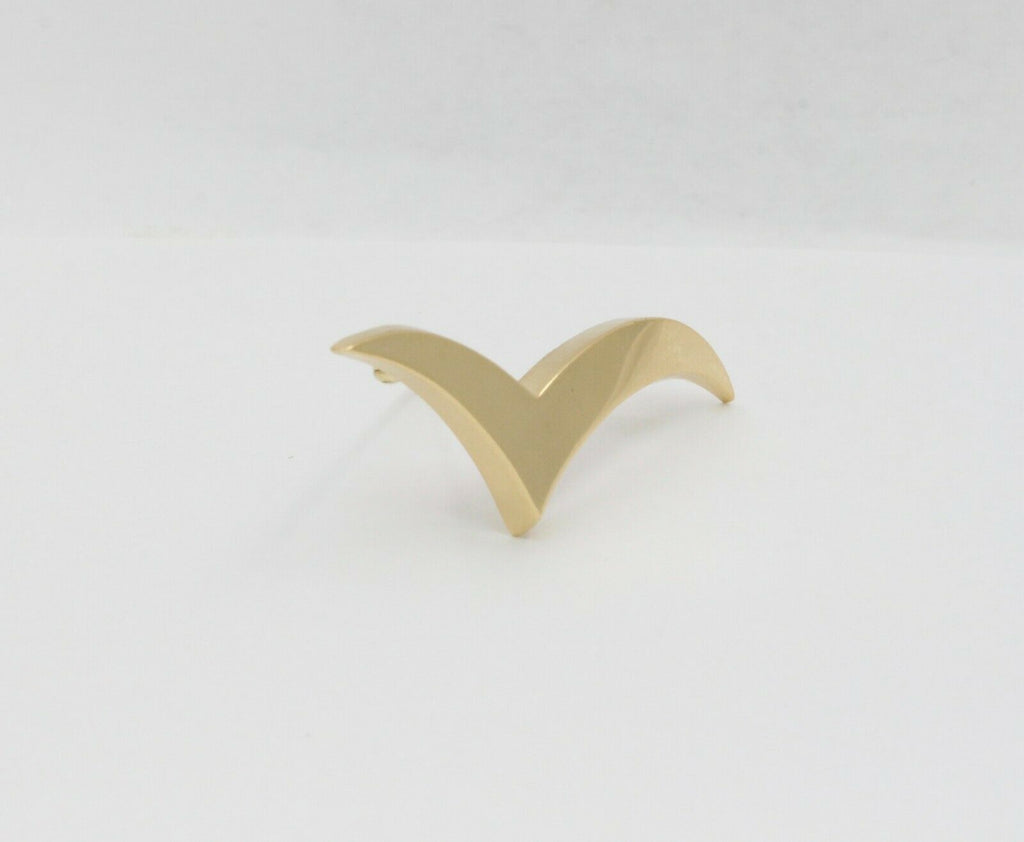 Vintage Tiffany & Co 18K Yellow Gold Seagull Brooch