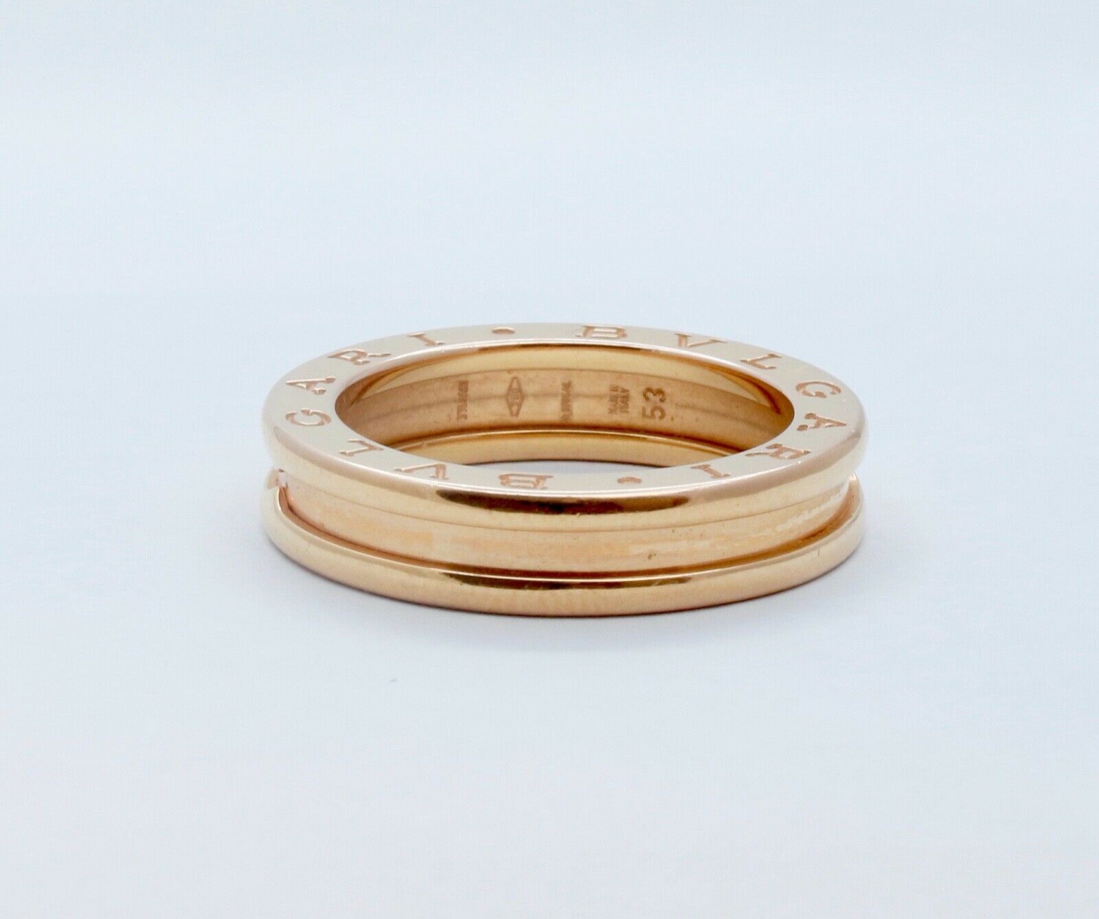 Bvlgari 18K Rose Gold B.Zero 1 Ring