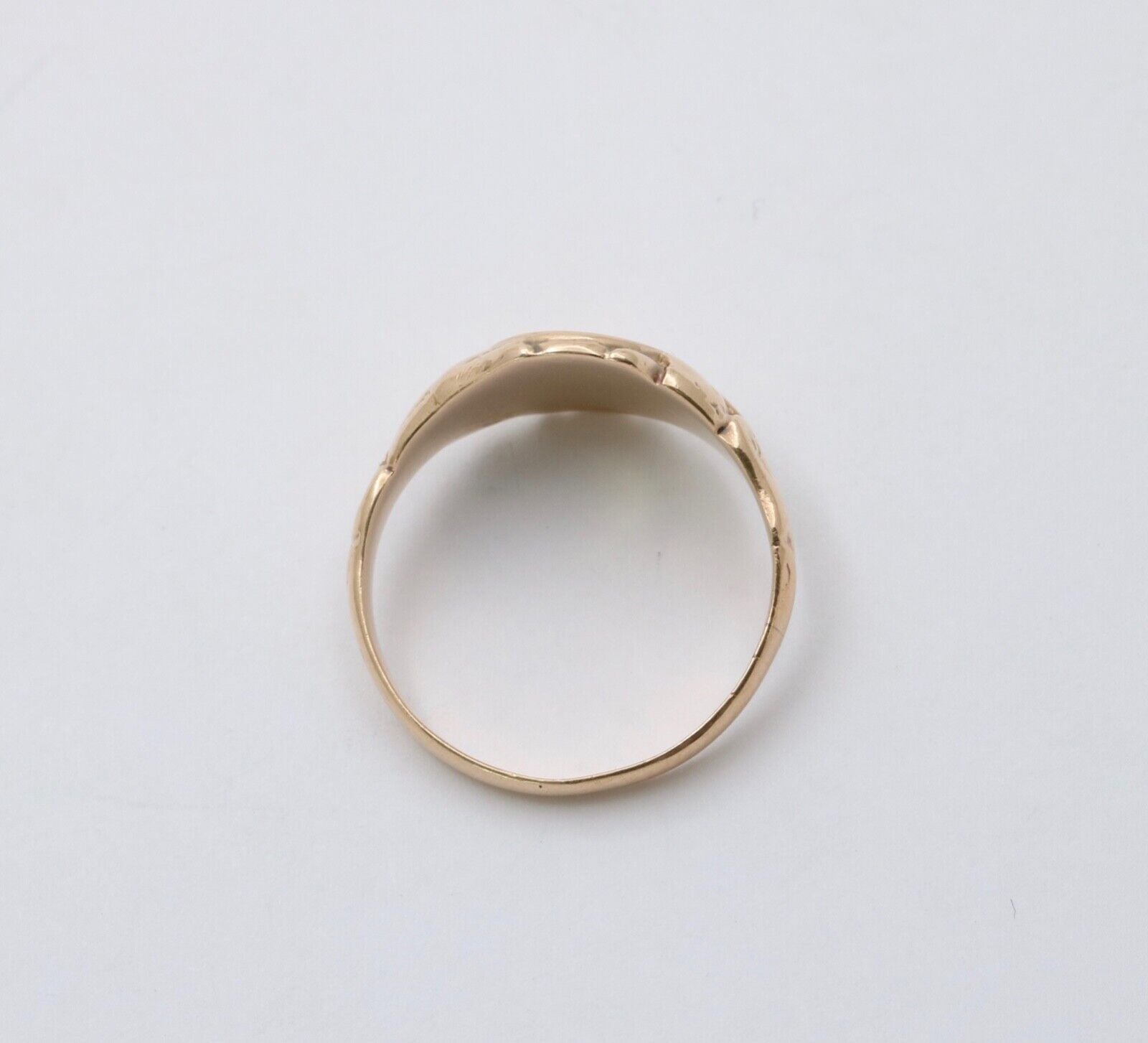 Victorian Signet 10K Yellow Gold Ring