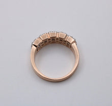 Load image into Gallery viewer, Gorgeous 14K Rose Gold Diamond Ring , Stacking Ring.
