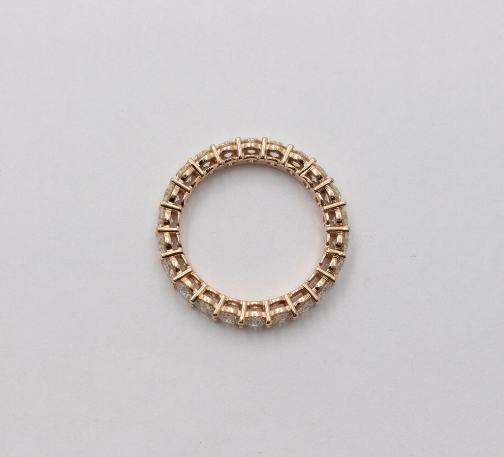 Tiffany and Co. Diamond 18K Yellow Gold Vintage Eternity Band