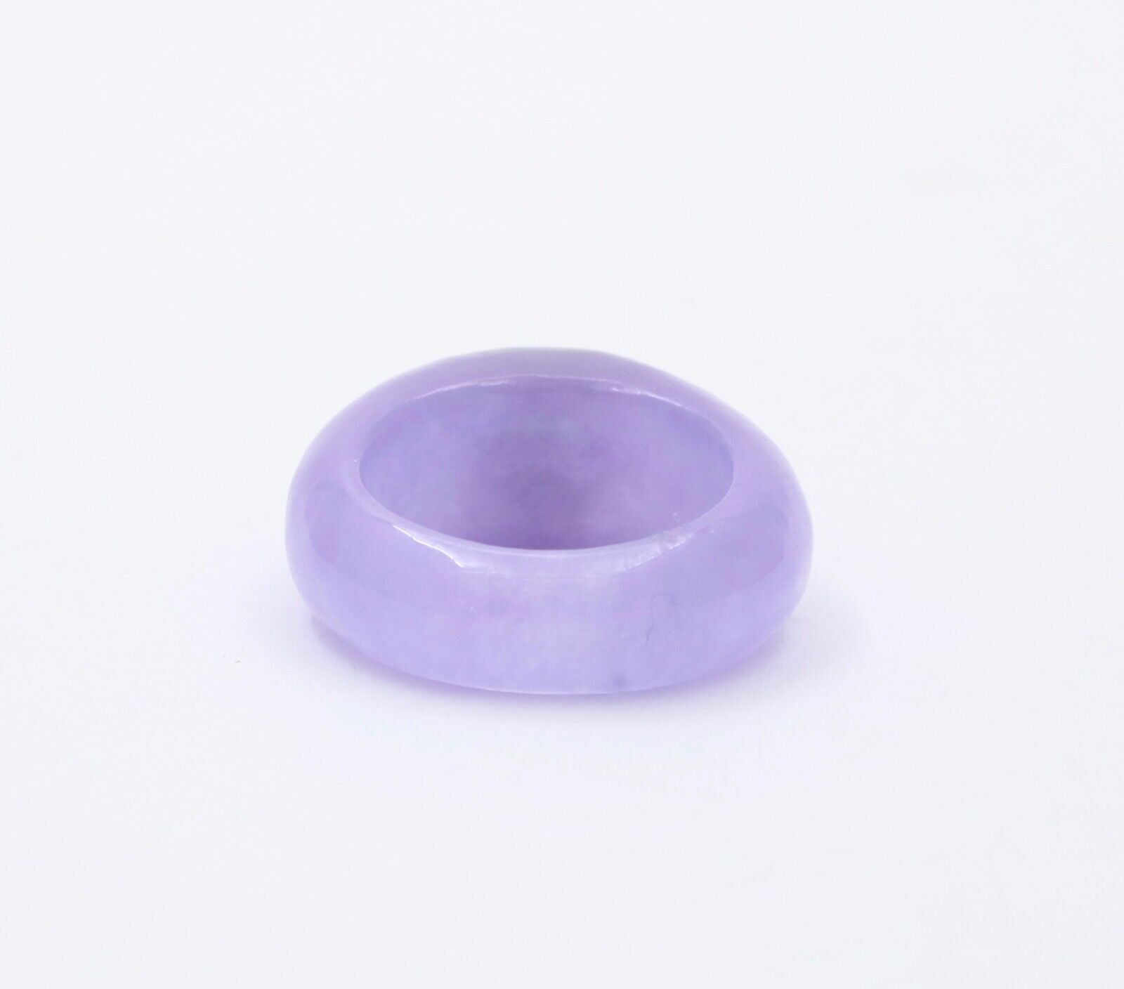 Vintage Purple Jade Amethyst 18K Yellow Gold Ring