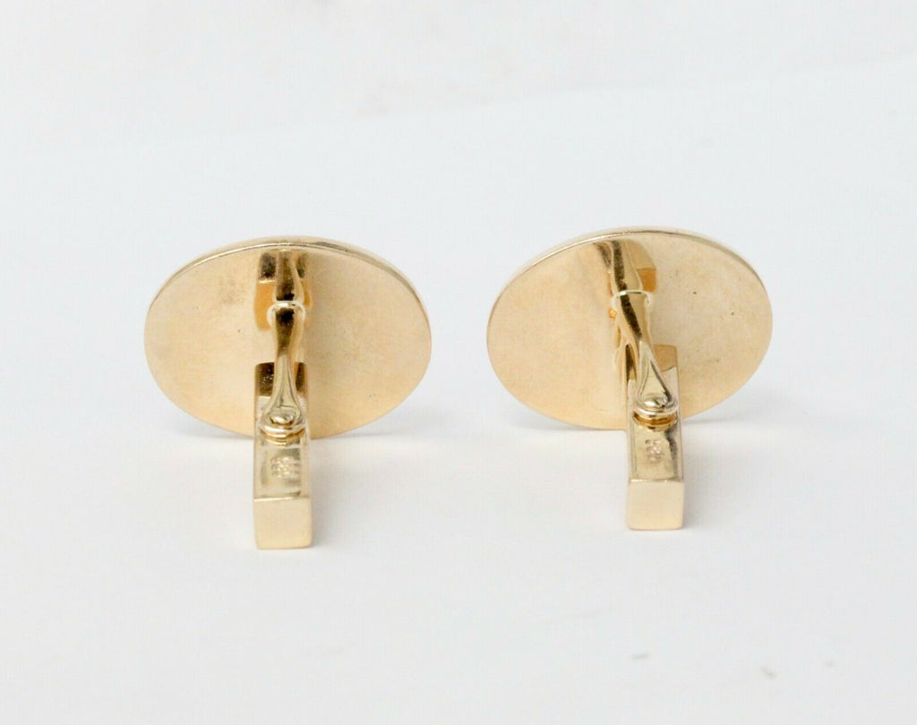 Vintage Tiffany & Co 14K Yellow Gold Cufflinks