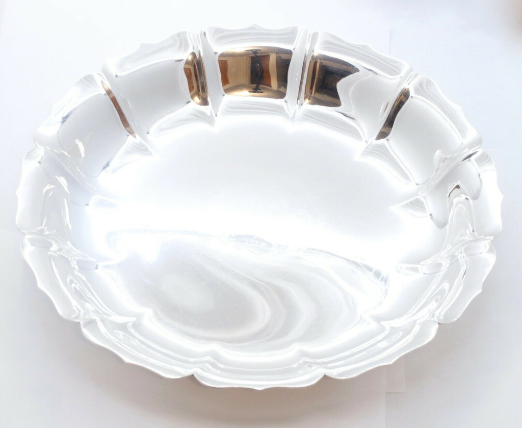 Cartier 925-1000 Serving Dish 925 Sterling Silver 10 Inch #942