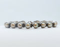 Vintage Aceloni Bracelet 925 Sterling Silver and Pearls