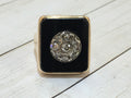Vintage Men’s Ladies Unisex 14K Yellow Gold Diamonds Signet Ring