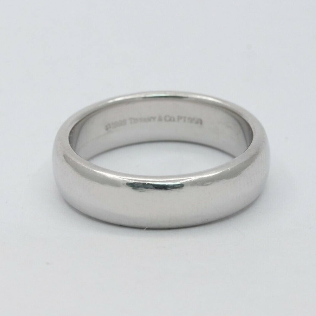 Tiffany & Co Classic 6MM Platinum Wedding Band