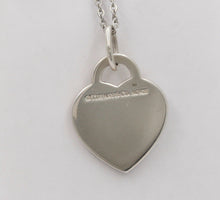 Load image into Gallery viewer, Tiffany and Co. Splash Heart Tag Charm Pendant
