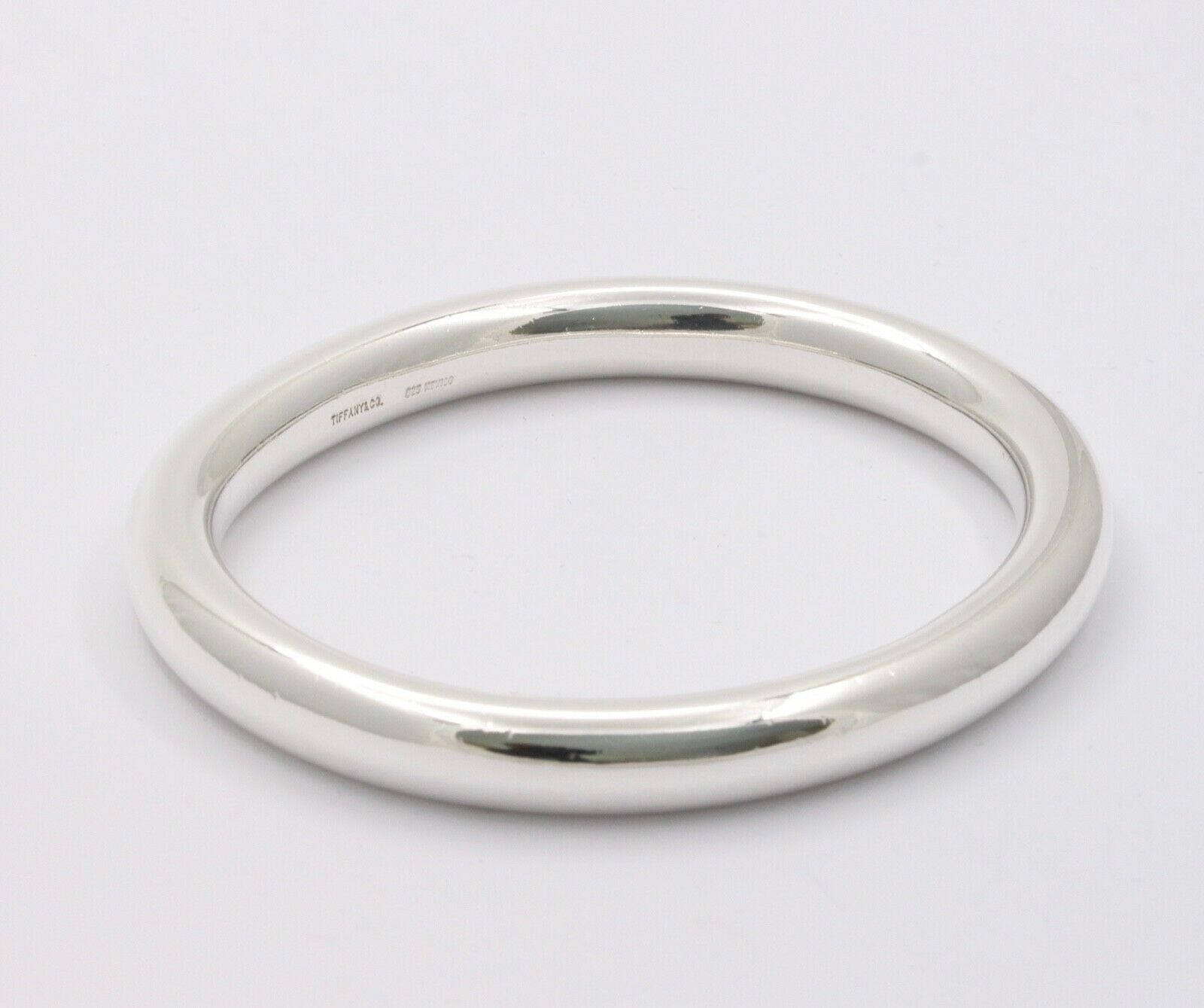 Tiffany and Co Vintage 925 Sterling Silver Bangle Bracelet