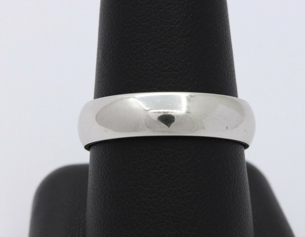 Benchmark Platinum Men's 6MM High Dome Wedding Band