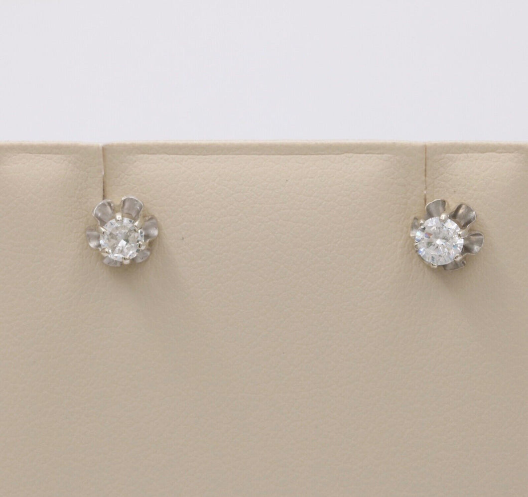 The Timeless Diamond 14K White Gold Studs.