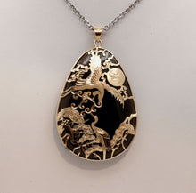 Load image into Gallery viewer, Beautiful Mystic Healing Birds Of Paradise 14K Smoky Topaz Pendant
